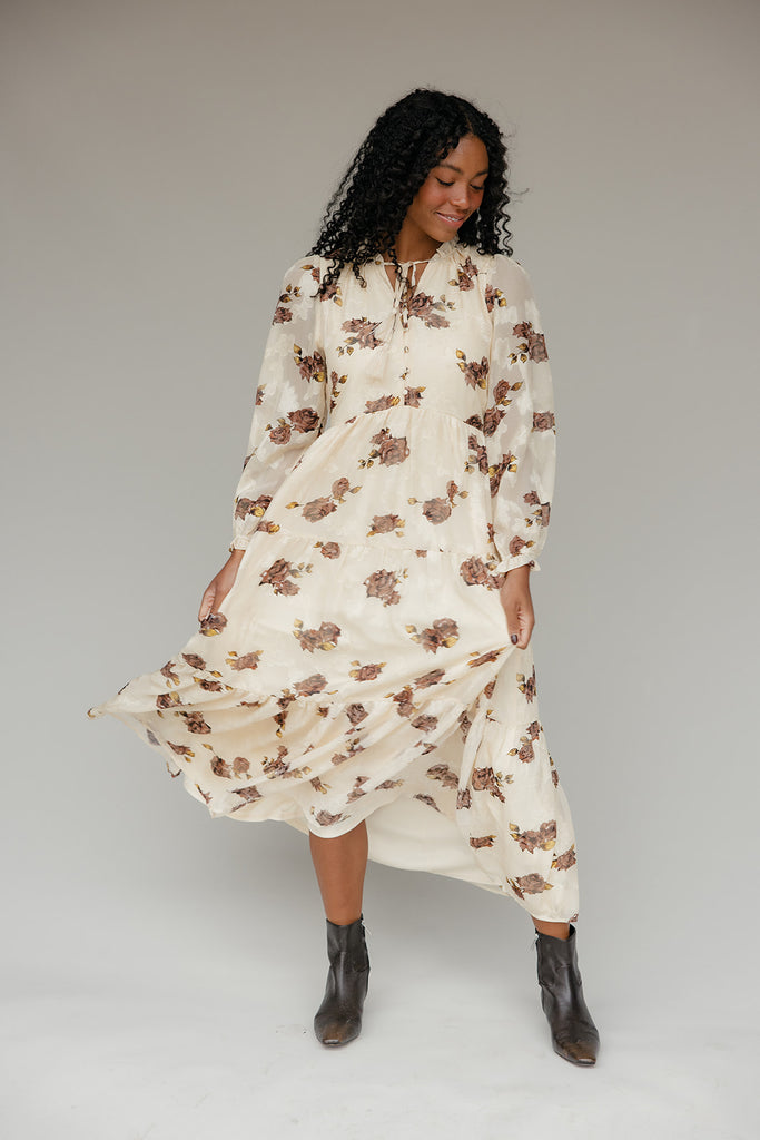 Guiding Us Home Floral Midi