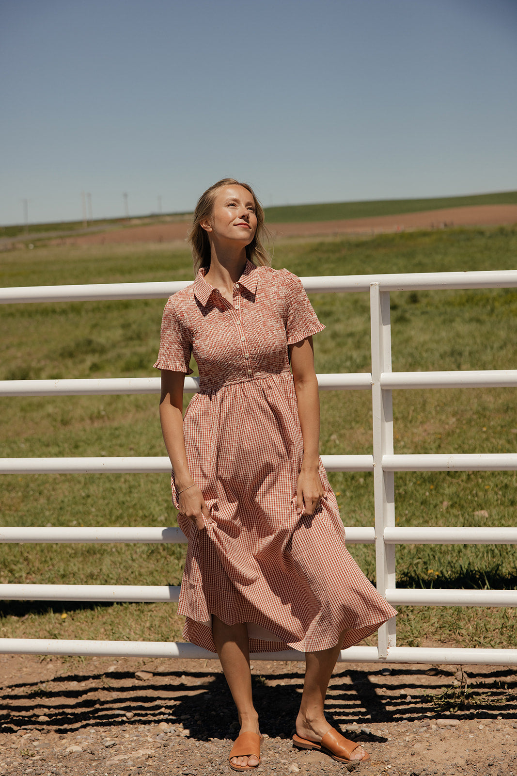 Summer League Gingham Dress