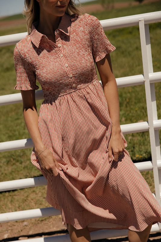 Summer League Gingham Dress