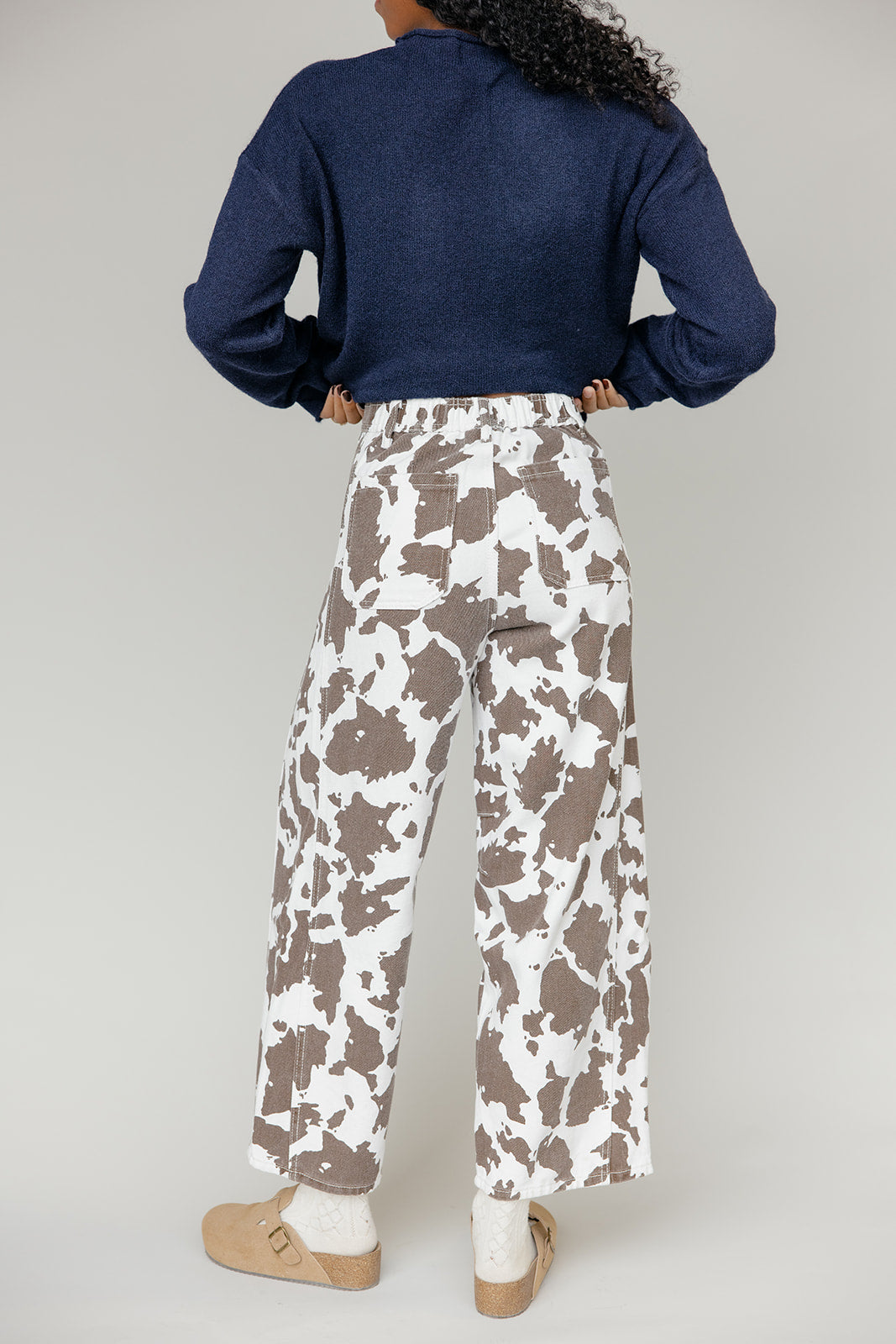 Ranch Ready Cow Print Pants