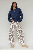 Ranch Ready Cow Print Pants