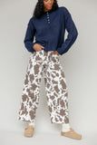 Ranch Ready Cow Print Pants