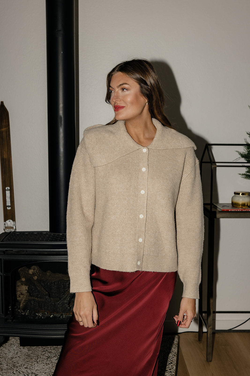 Stonebridge Collared Cardigan