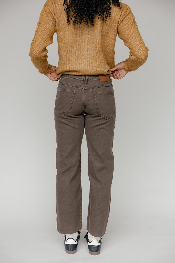 Free People Risk Taker Mid Rise Straight Jeans