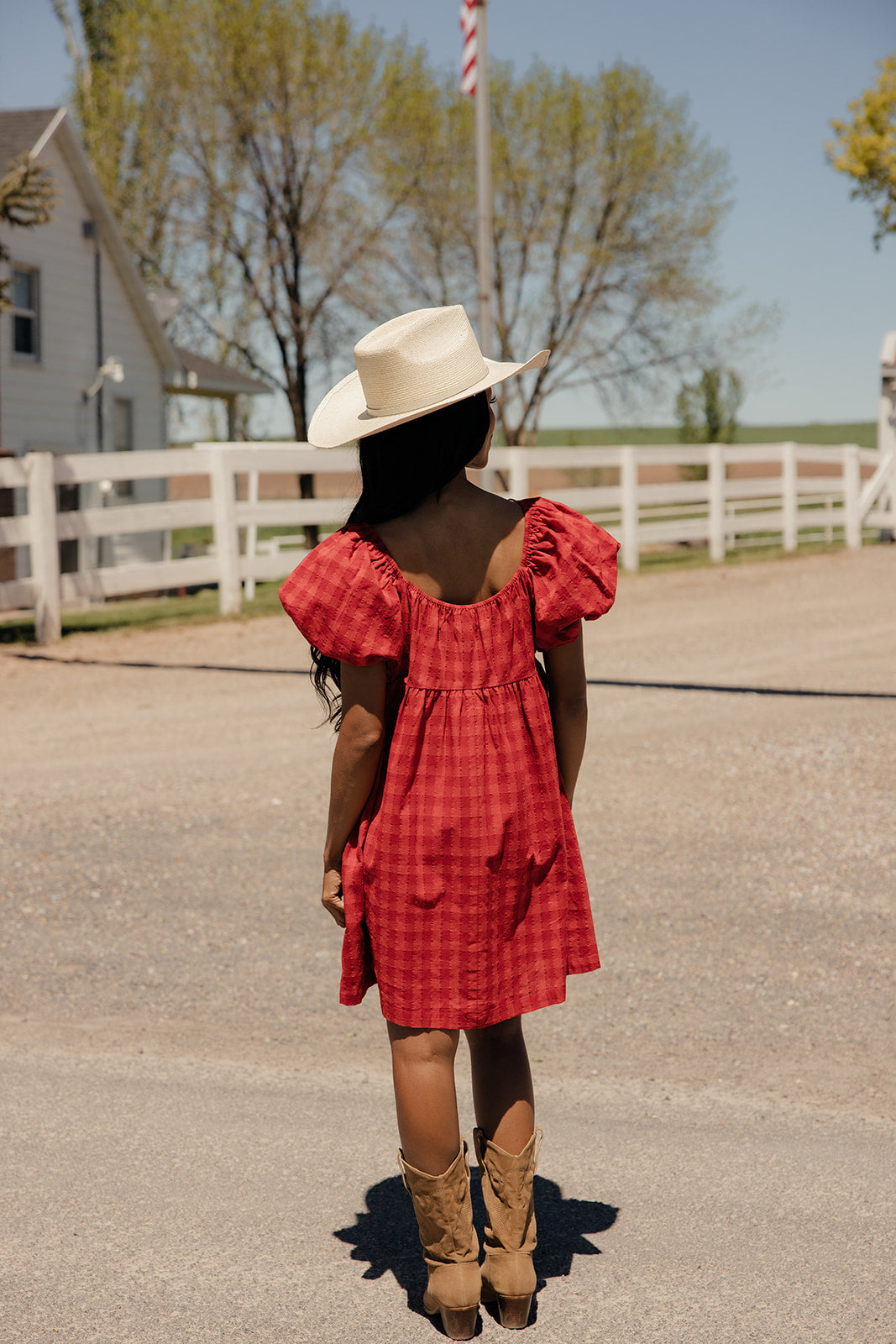 County Fair Gingham Dress
