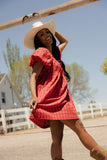 County Fair Gingham Dress