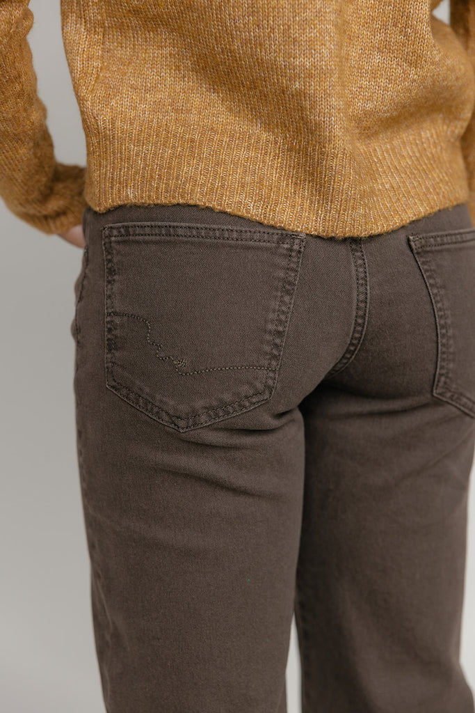 Free People Risk Taker Mid Rise Straight Jeans