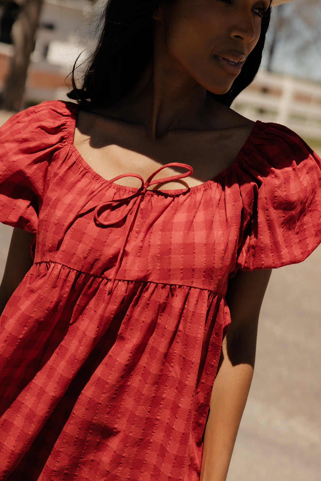 County Fair Gingham Dress