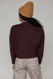 Rosewood Zip Sweater