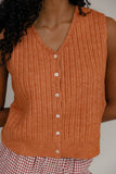 Sunset Groove Ribbed Vest