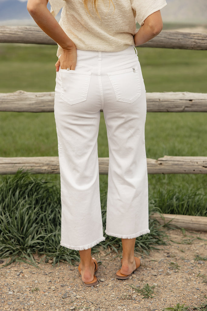 Peter High Rise Wide Leg Pants