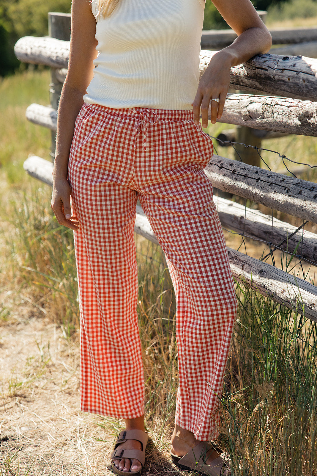 Central Park Gingham Pants