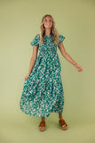 Falling In Love Smocked Maxi