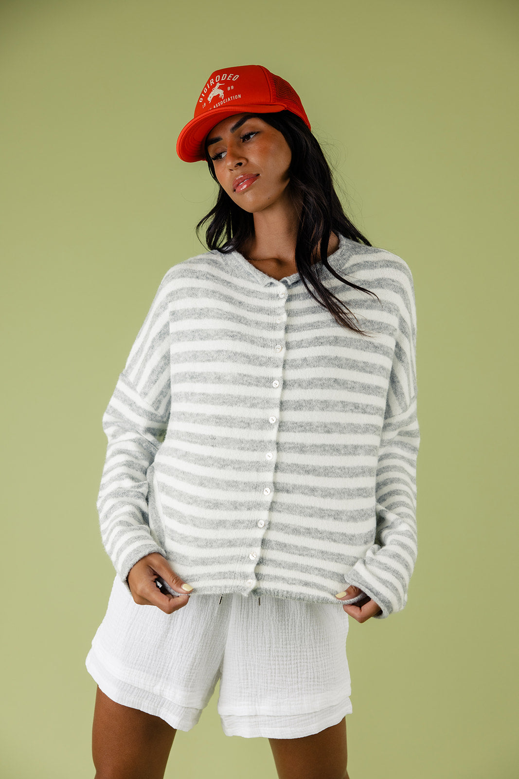 A Single Moment Button Up Cardigan