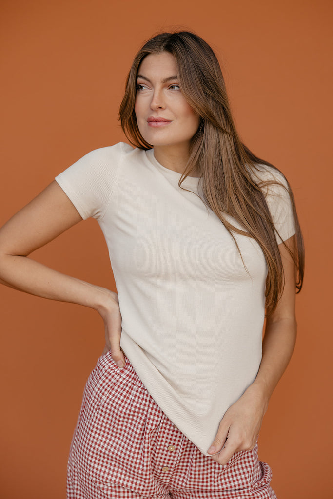 Sadie Solid Tee