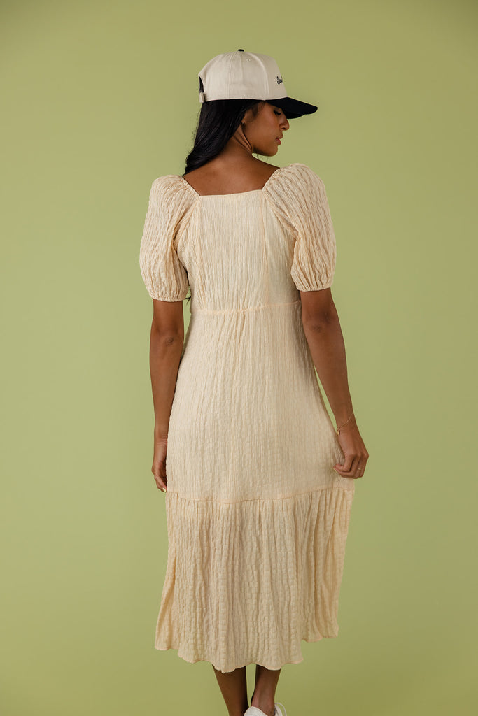 Heaven Struck Textured Dress