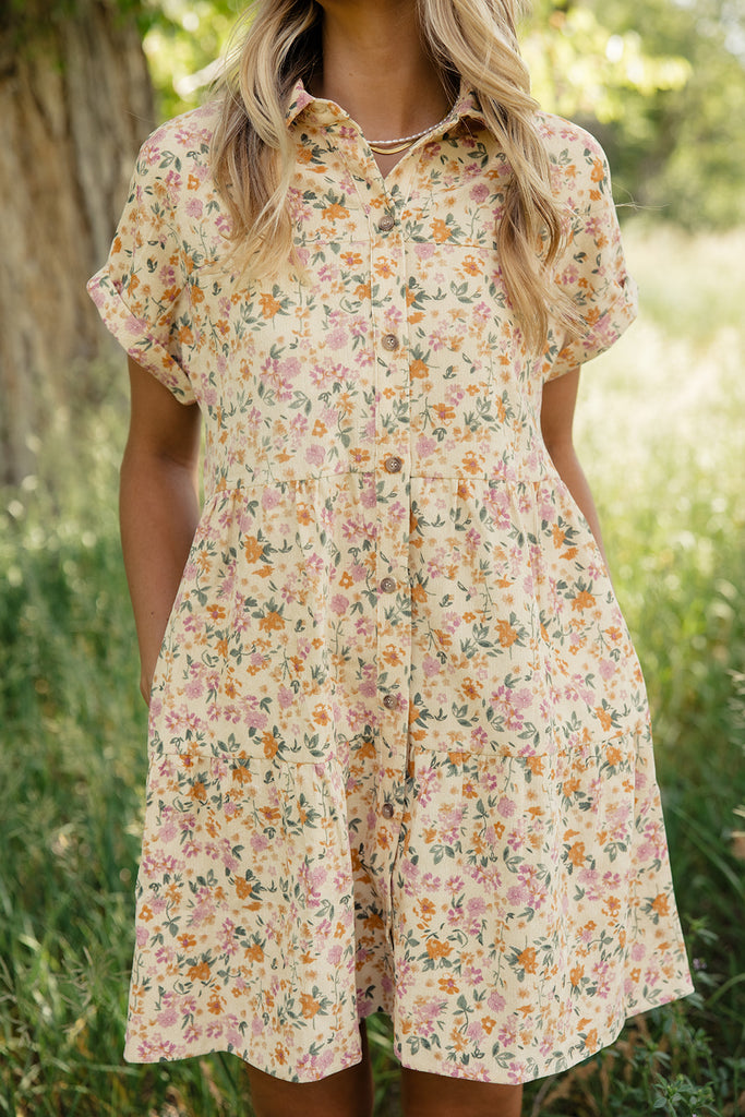 Baldwin Floral Babydoll Dress