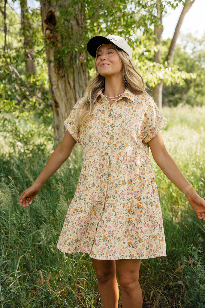 Baldwin Floral Babydoll Dress