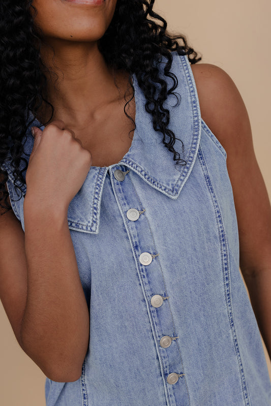 A Little Something Collared Romper