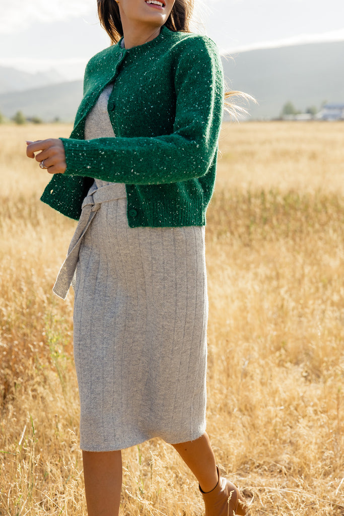 Defying Gravity Speckled Cardigan