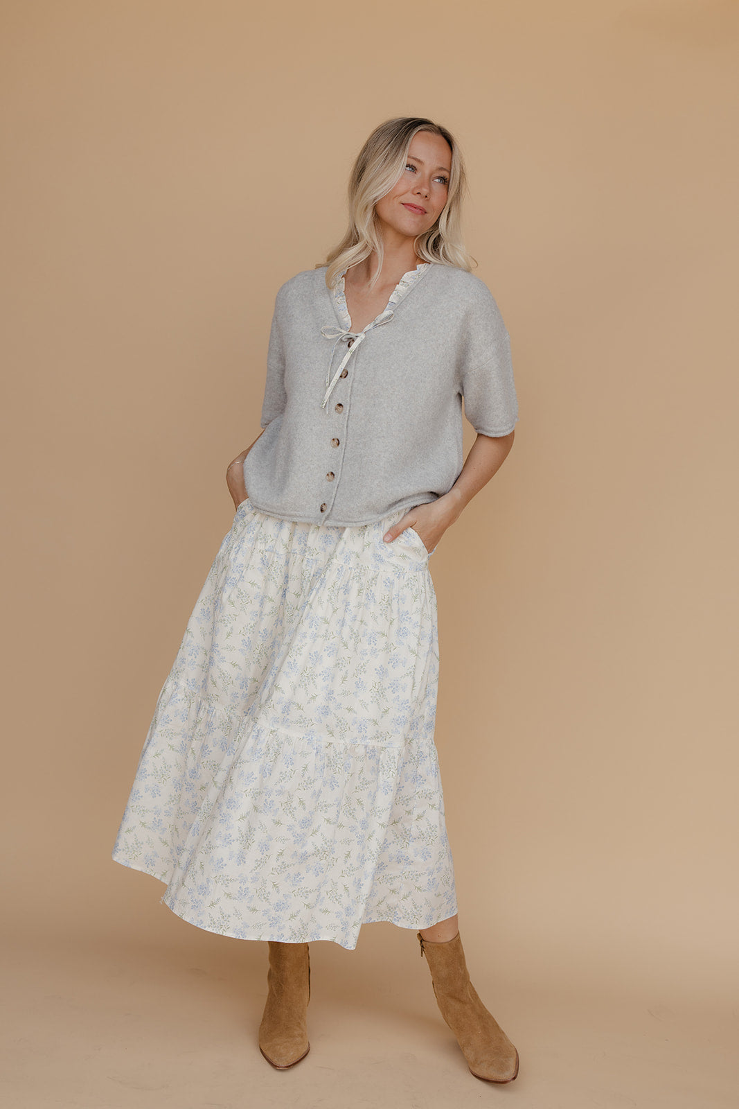 Bluebell Garden Floral Dress