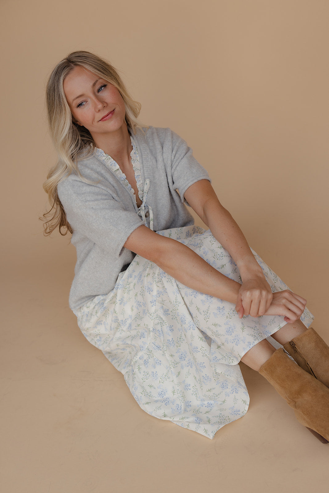 Bluebell Garden Floral Dress