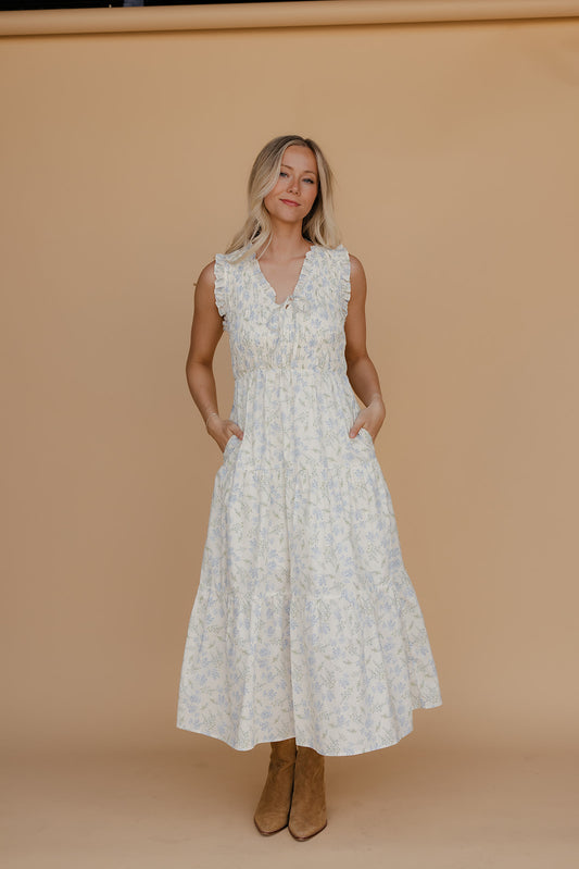 Bluebell Garden Floral Dress