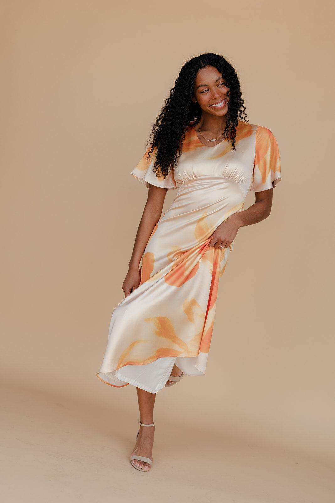 Beach Sunset Maxi Dress
