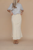 Little Flower Floral Midi Skirt