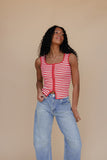 Summer Sweet Stripe Tank