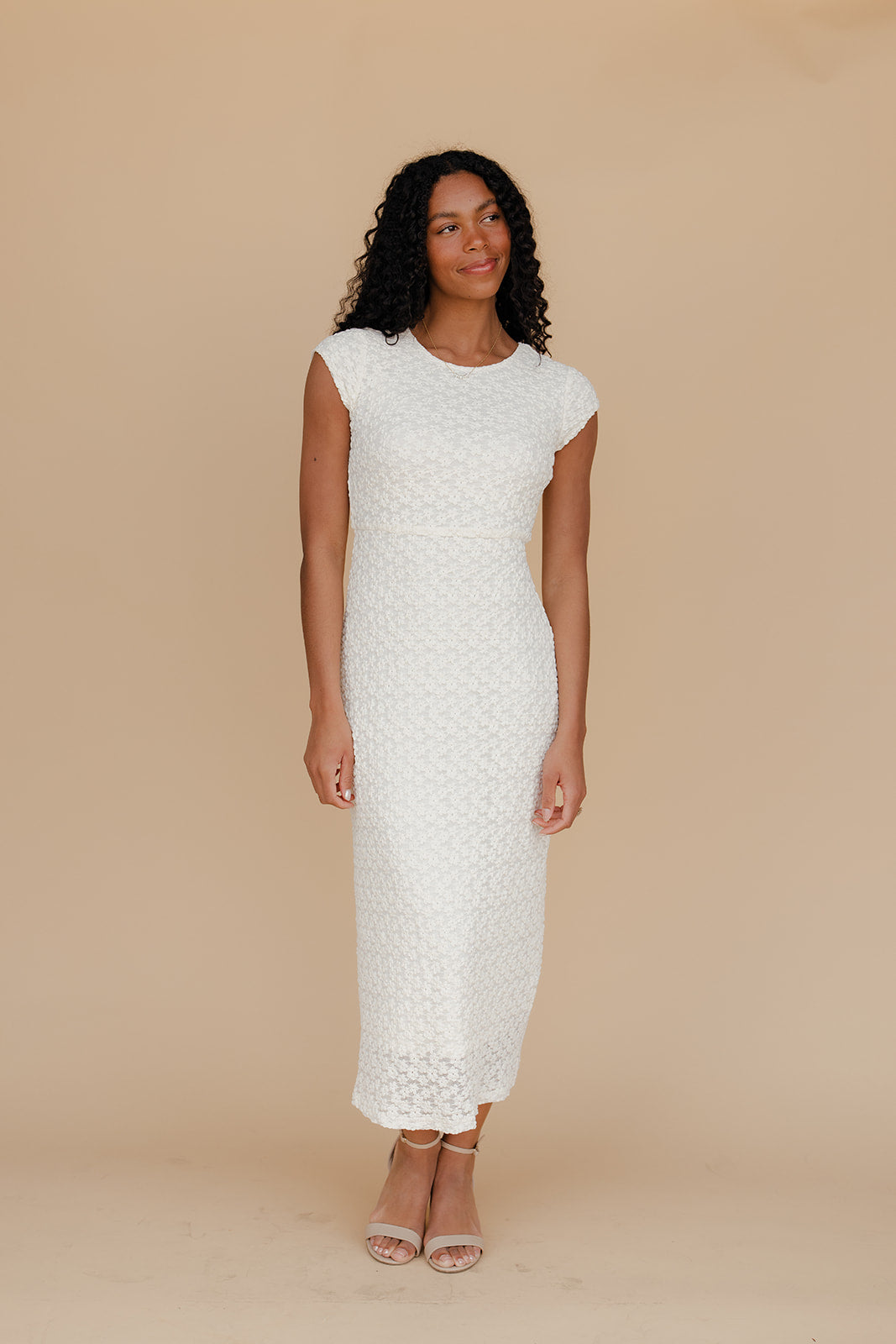 Juliet Lace Midi Dress