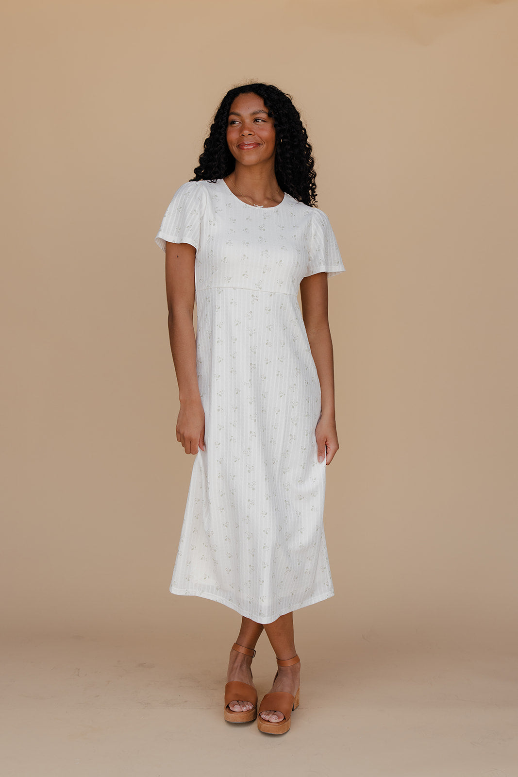 Keep It Simple Floral Midi