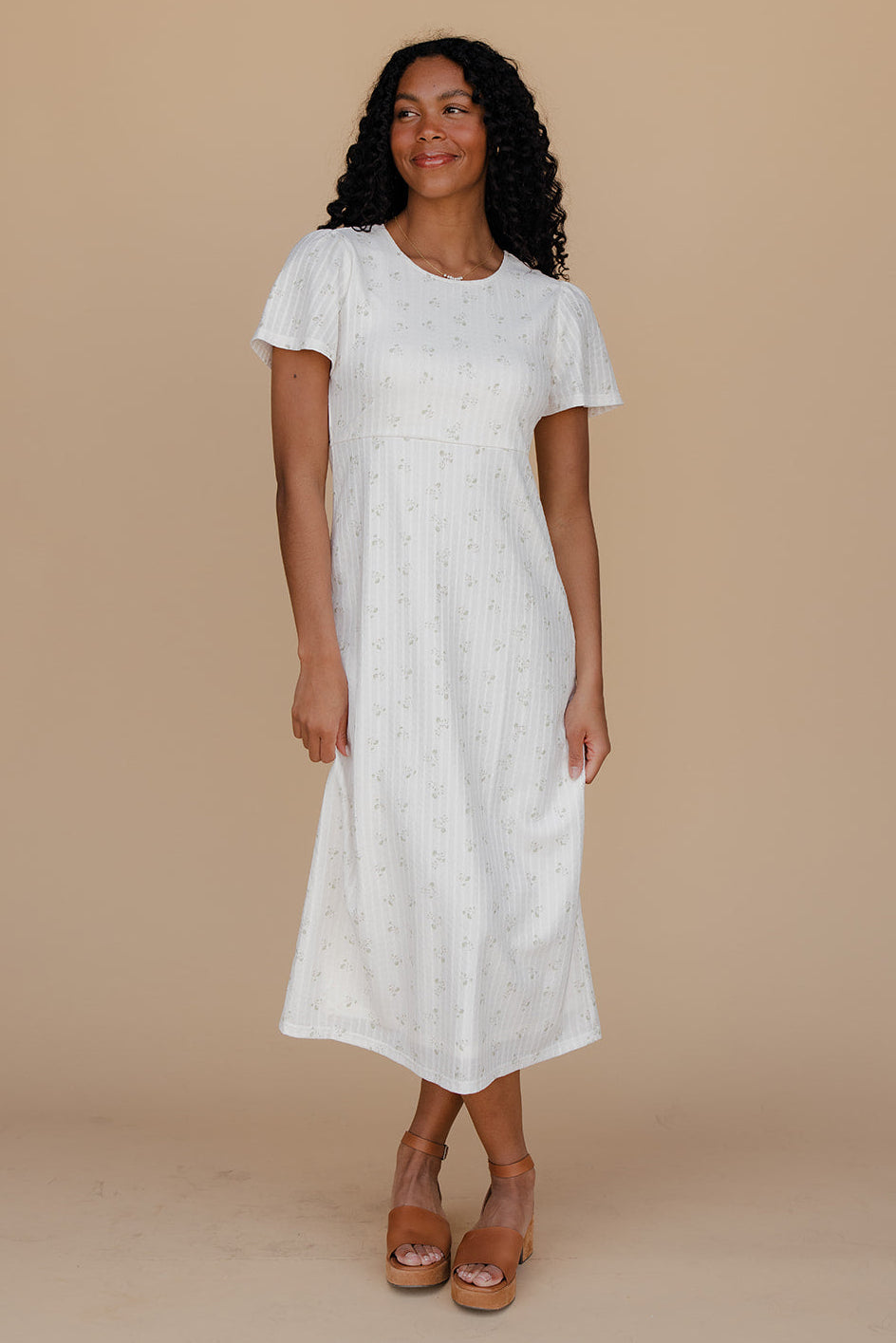 Keep It Simple Floral Midi