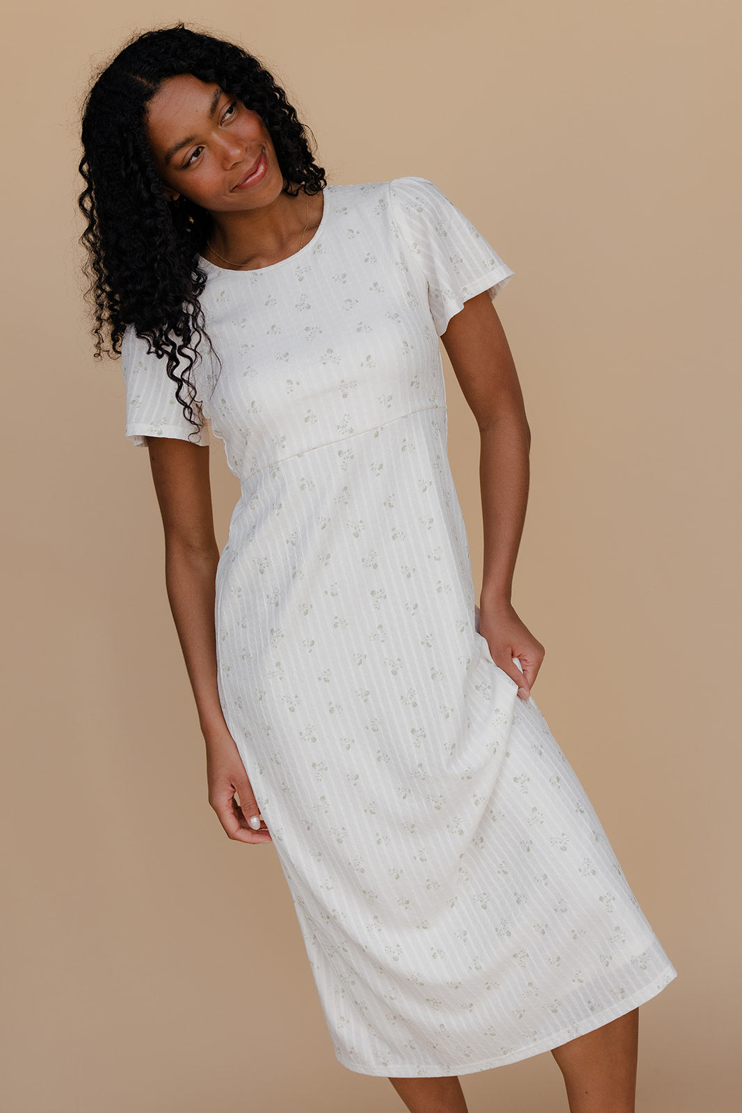 Keep It Simple Floral Midi