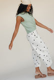Cream Soda Polkadot Pants