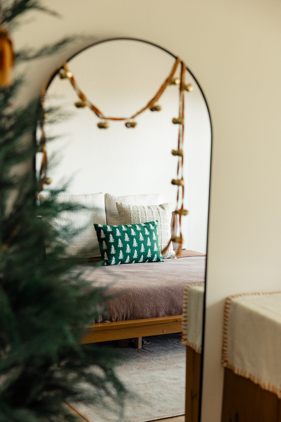 Wilde Pine Tree Lumbar Pillow