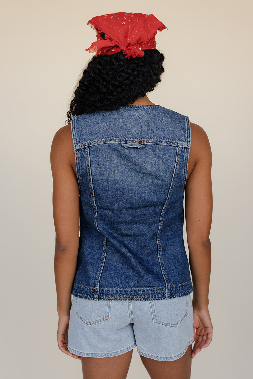 Free People Maris Denim Vest