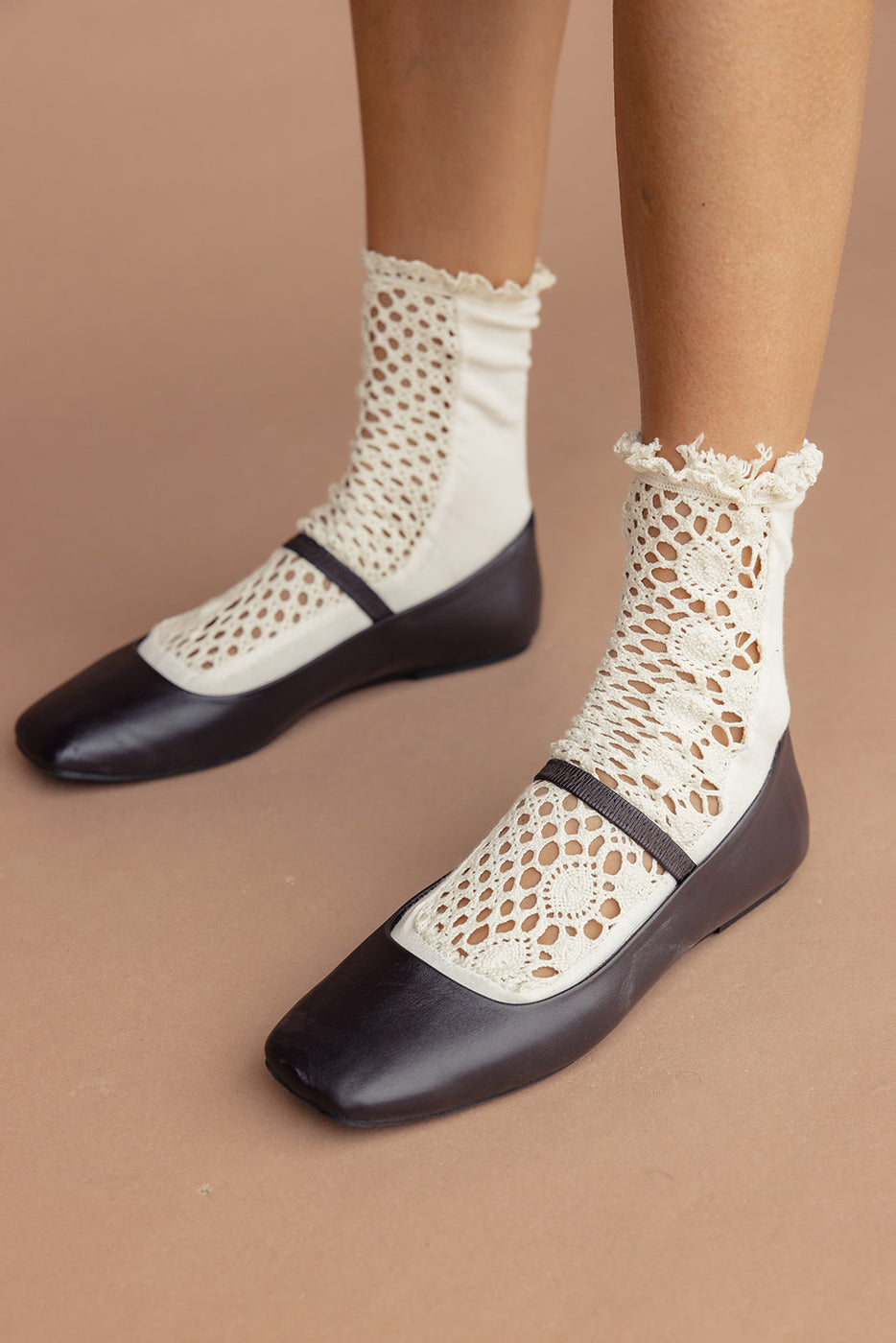 Free People Rubies Crochet Socks