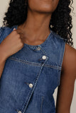 Free People Maris Denim Vest