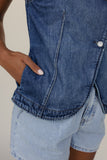 Free People Maris Denim Vest