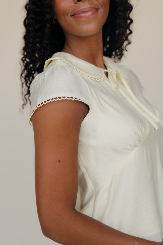 Honey Tie Neck Blouse