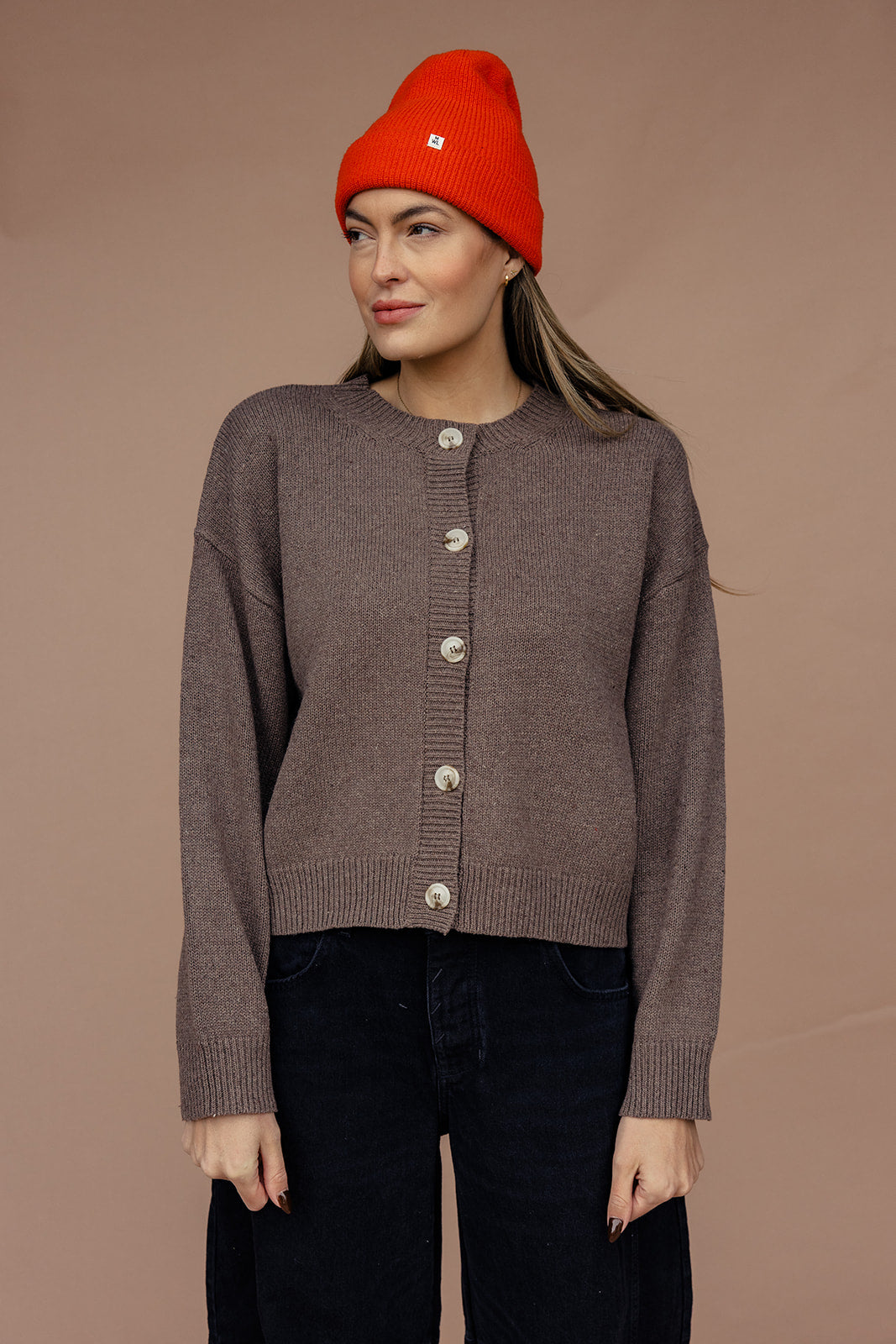 Redwood Forest Button Cardigan