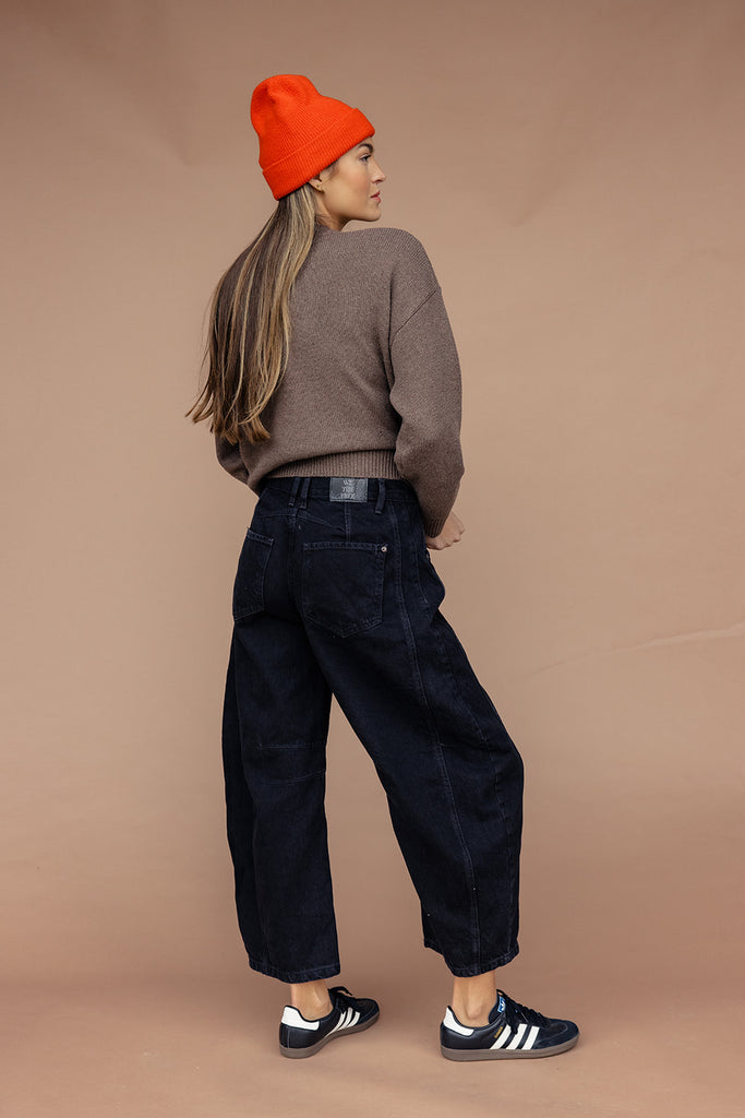 Free People Good Luck Mid Rise Barrel Jeans