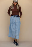 Be My Baby Denim Skirt
