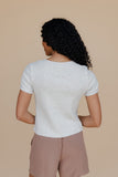 Cloudy Skies Ribbed Tee
