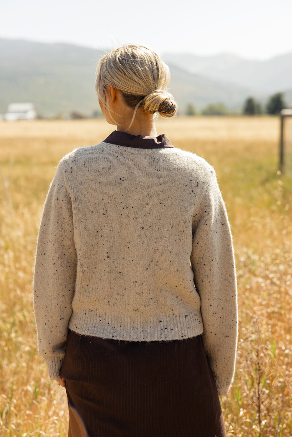 Defying Gravity Speckled Cardigan