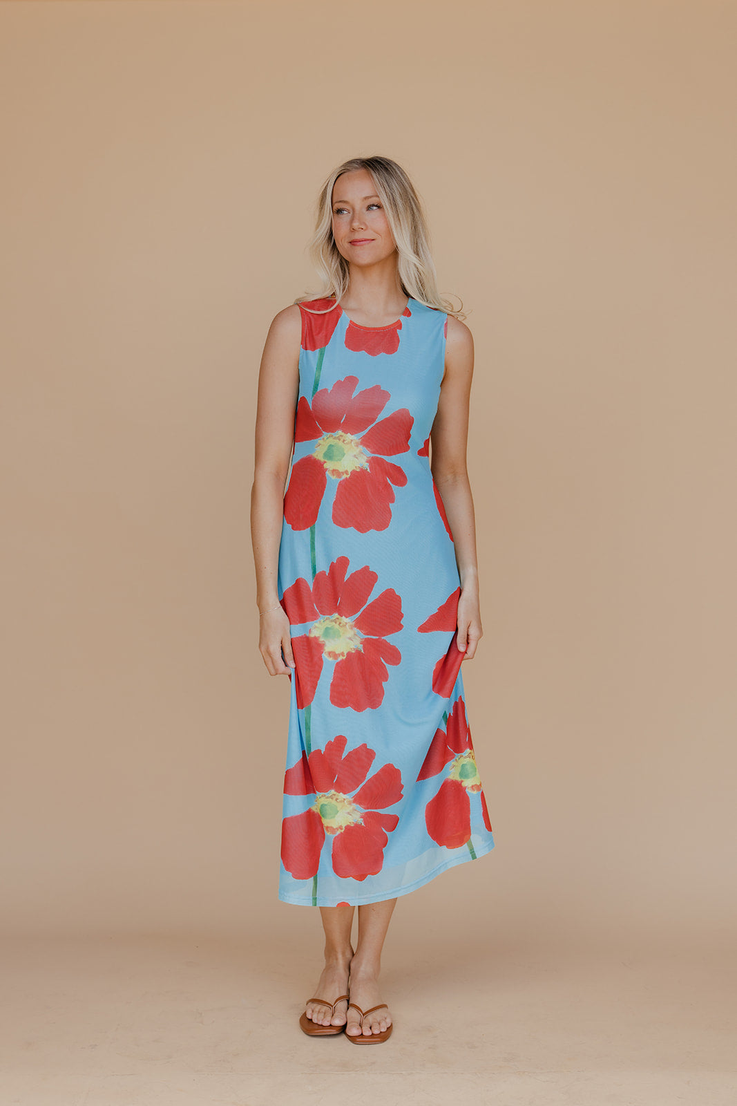 Poppy Sky Midi