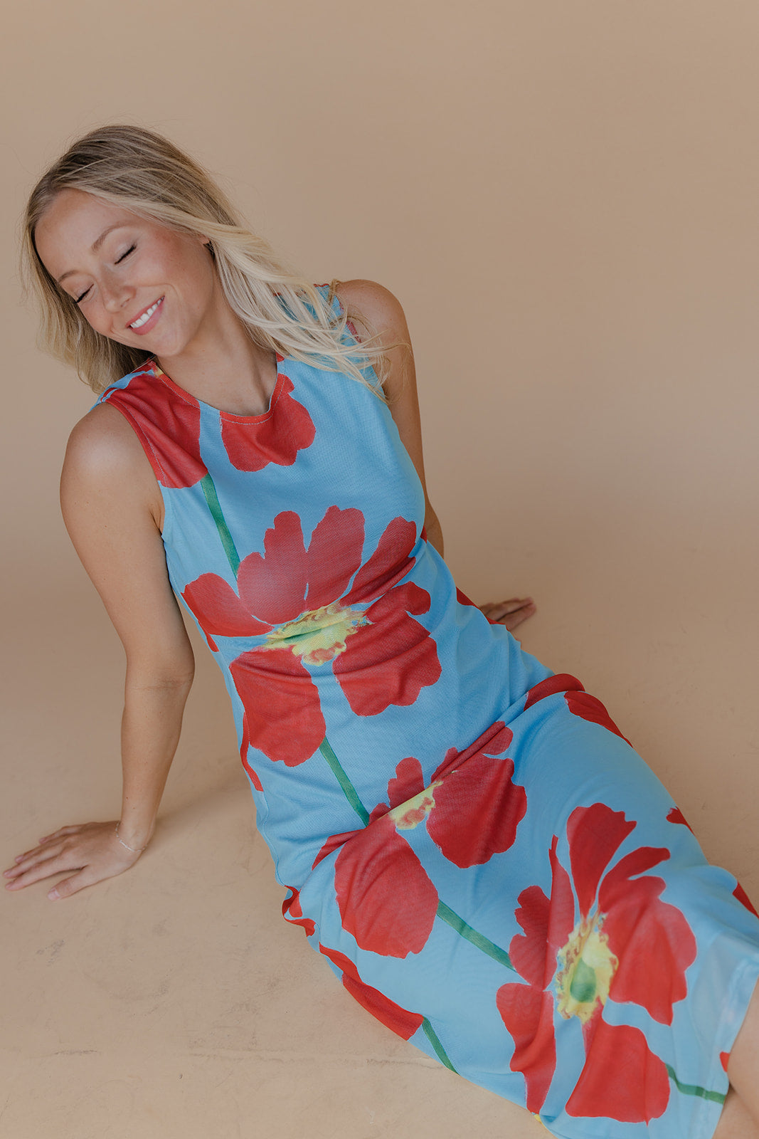 Poppy Sky Midi