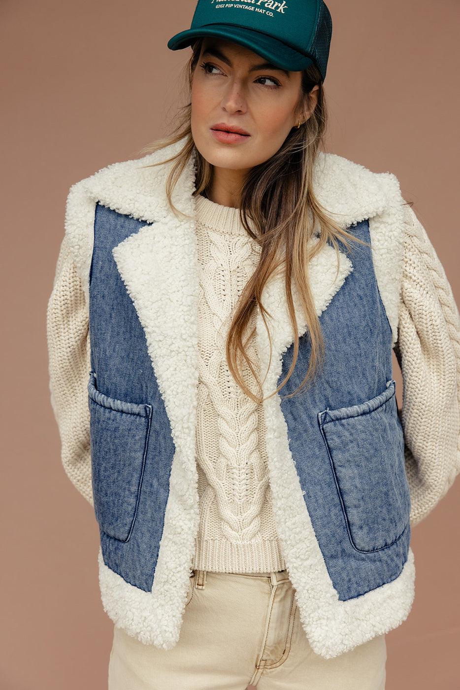 The Six Sherpa Vest