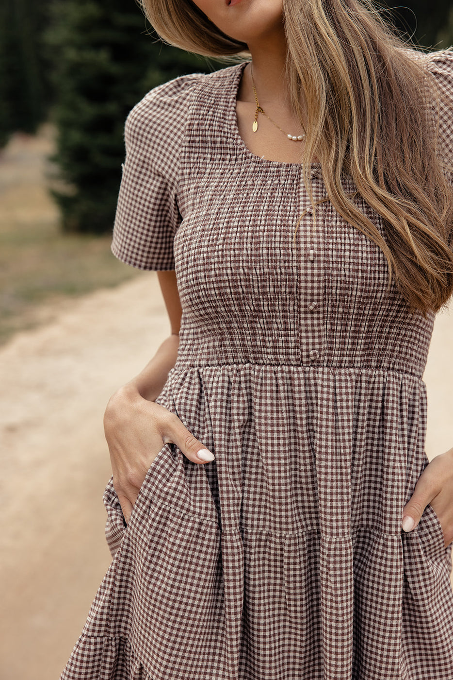 The Ava Mae Gingham Dress